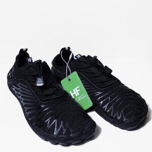 Hike Footwear Lorax Active Outdoor Hiking Barefoot Shoes Black EU 38 W 7.5 M 5.5